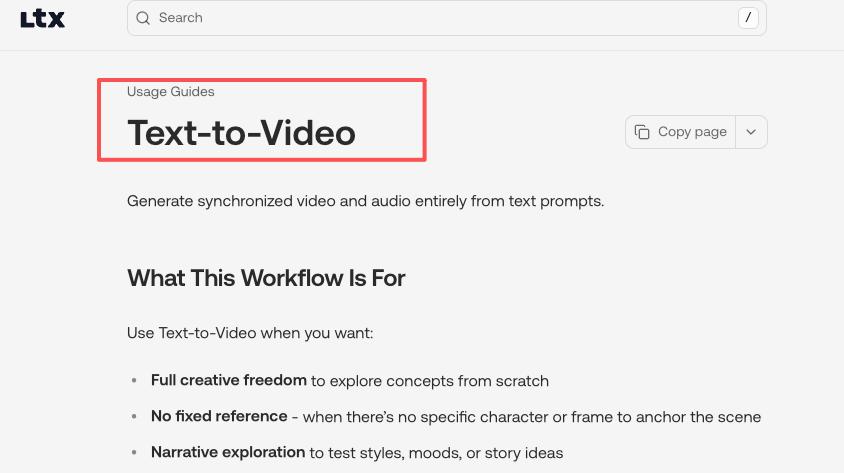LTX-2 quick start 2026: Text-to-Video workflow for generating synchronized video and audio from text prompts