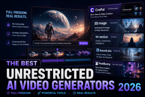 Best Unrestricted AI Video Generators 2026 - CrePal Content Center