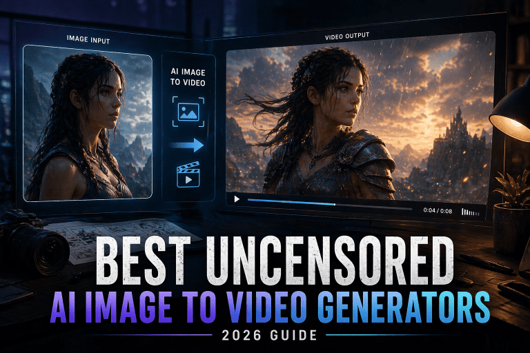 Best Uncensored AI Image to Video Generators 2026 - CrePal Content Center