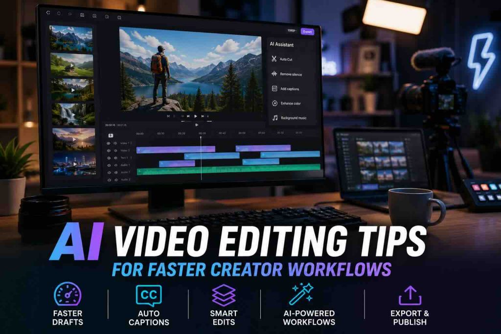 AI Video Editing Tips for Faster Creator Workflows - CrePal Content Center