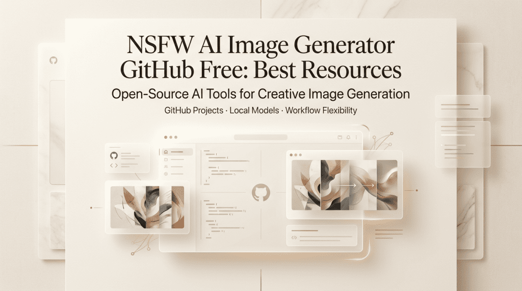 NSFW AI Image Generator GitHub Free: Best Resources - CrePal Content Center