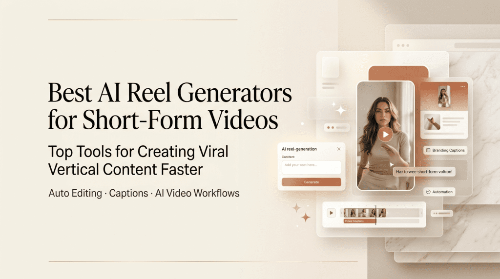 Best AI Reel Generators for Short-Form Videos - CrePal Content Center