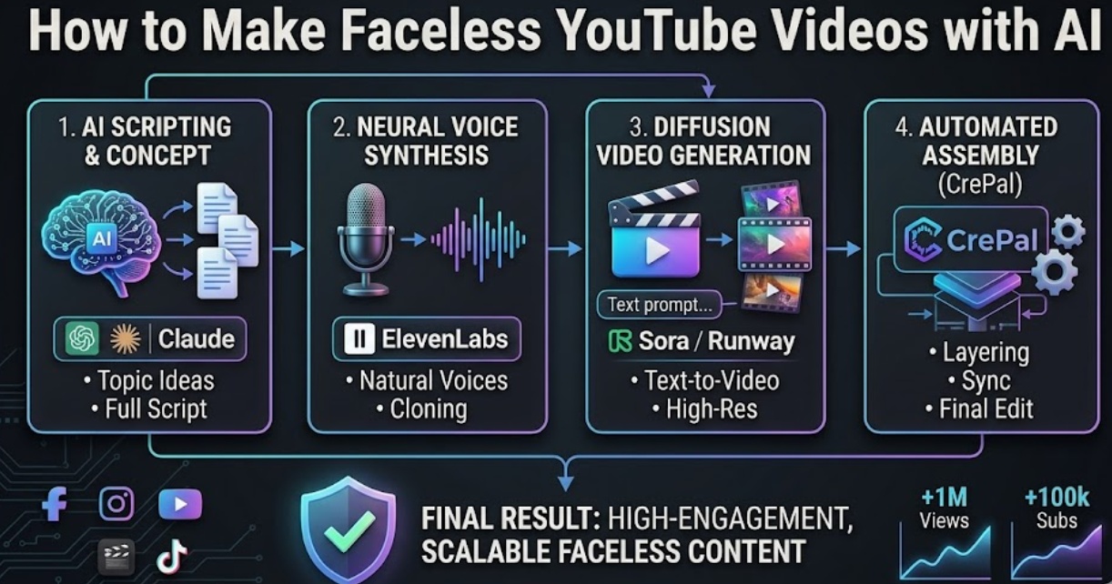 How to Make Faceless YouTube Videos with AI