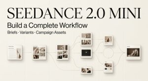 Discover how to build a complete creative workflow for briefs and campaign assets using the new Seedance 2.0 Mini model.