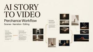 Learn the step-by-step workflow for using an ai story generator perchance tool to turn creative scenes into compelling video content.