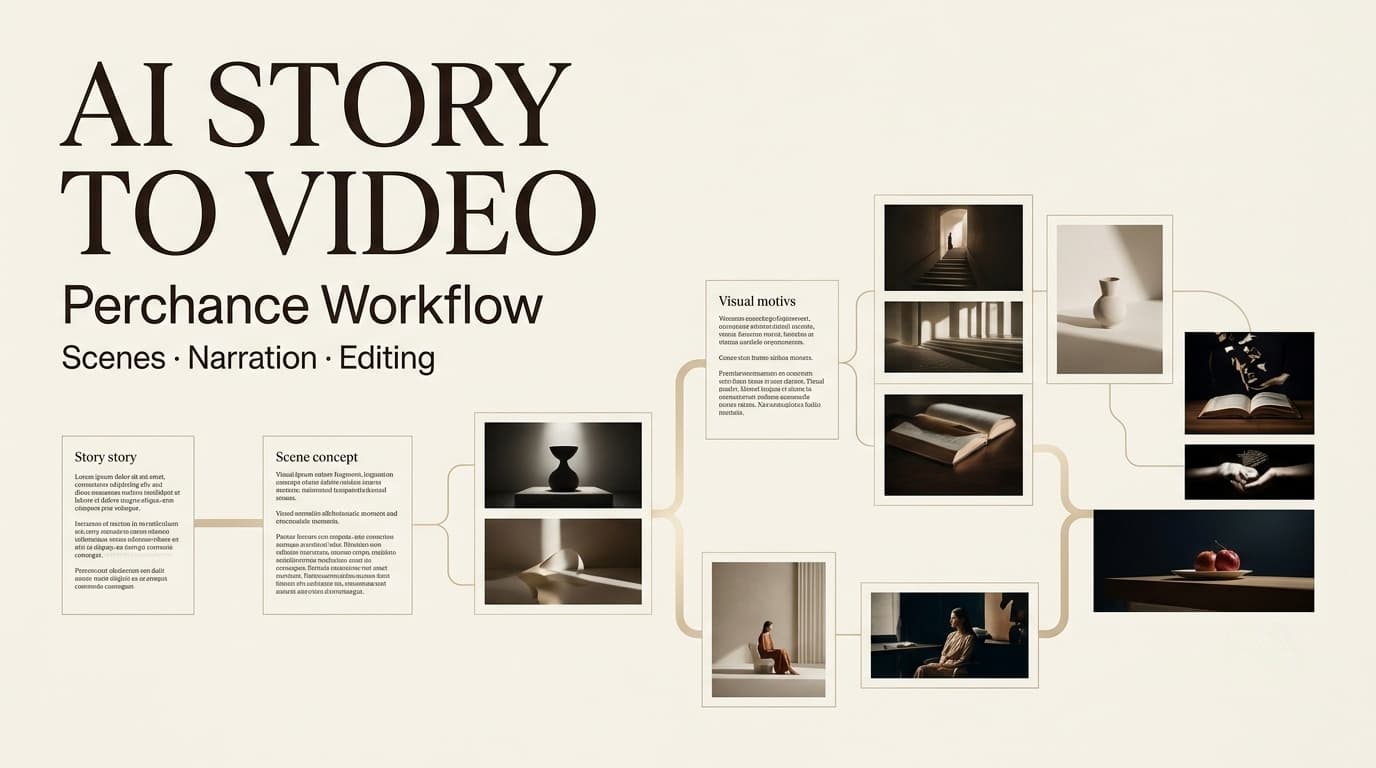 Learn the step-by-step workflow for using an ai story generator perchance tool to turn creative scenes into compelling video content.