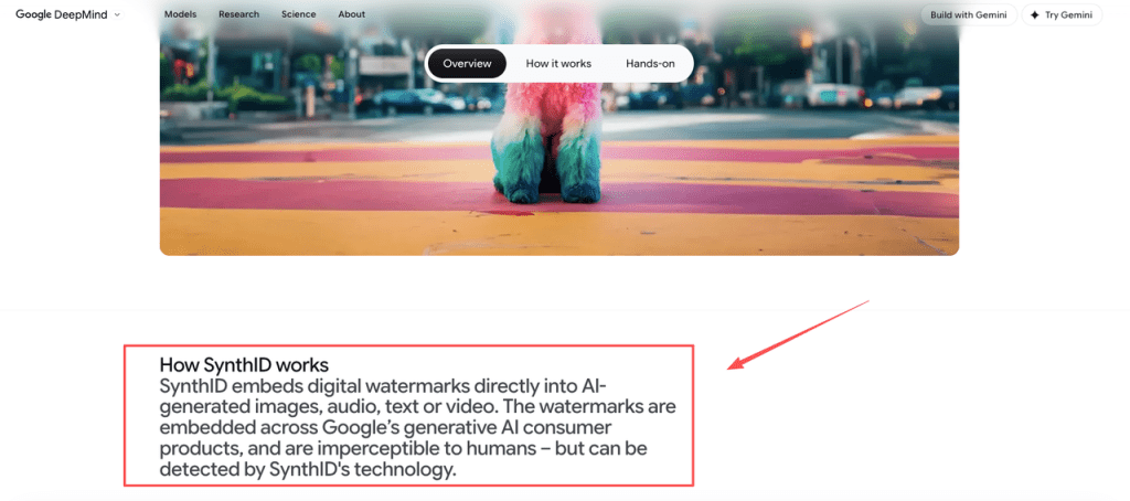 Google DeepMind SynthID embeds invisible digital watermarks in AI-generated video and content. Key technology used by the best free AI text to video generators 2026.