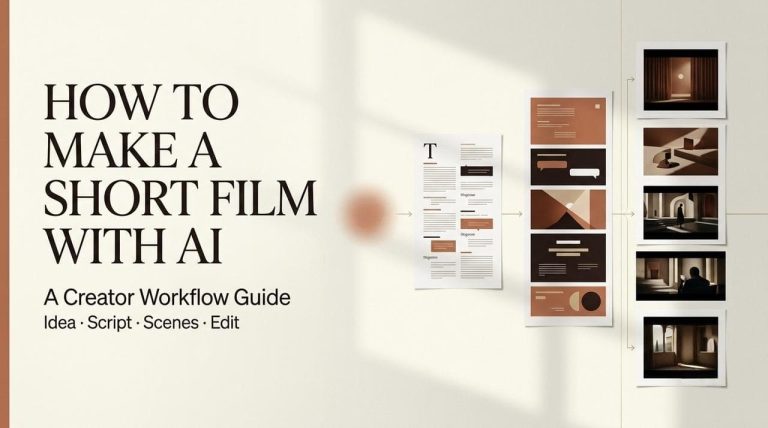 Master how to make a short film by following this AI creator workflow, covering every stage from initial idea to final editing.