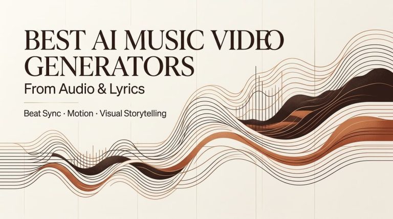 Explore the top AI music video generator from audio file tools to enhance your visual storytelling with beat sync and motion.