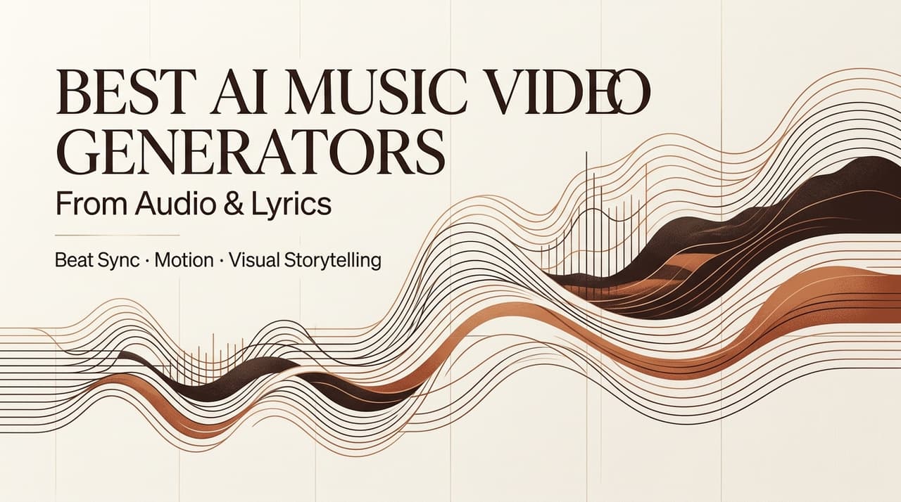 Explore the top AI music video generator from audio file tools to enhance your visual storytelling with beat sync and motion.
