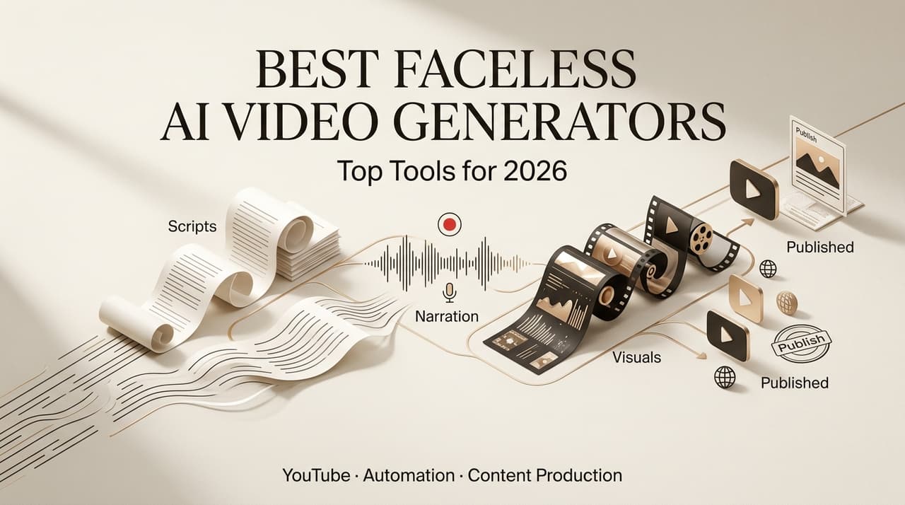 Discover how to scale your channel by using the best faceless ai video generator to create engaging content without ever showing your face.