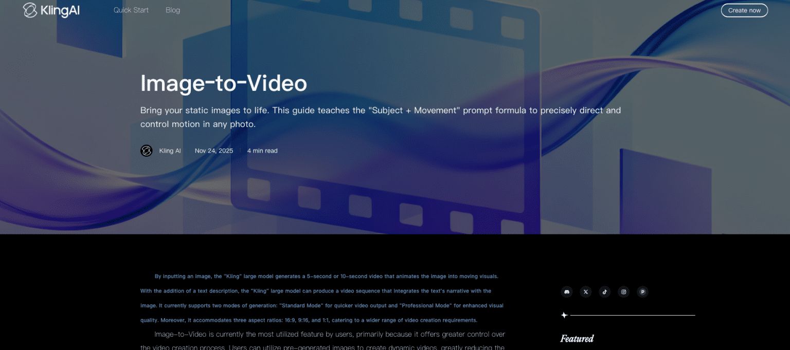 Kling AI Image to Video Tutorial: Pro Tips for 2026 - CrePal Content Center