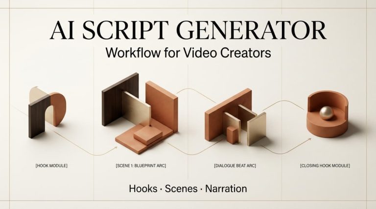 Master the art of video production with our comprehensive ai script generator workflow, from hook modules to final narration.