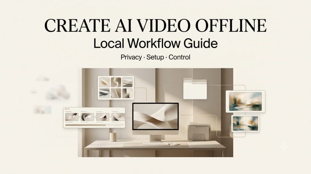 Discover how to safely create ai video offline using local hardware setups, complete data privacy, and full control.