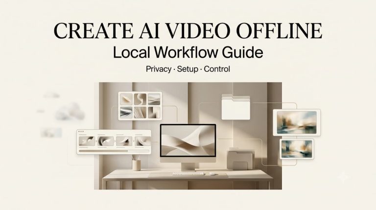Discover how to safely create ai video offline using local hardware setups, complete data privacy, and full control.
