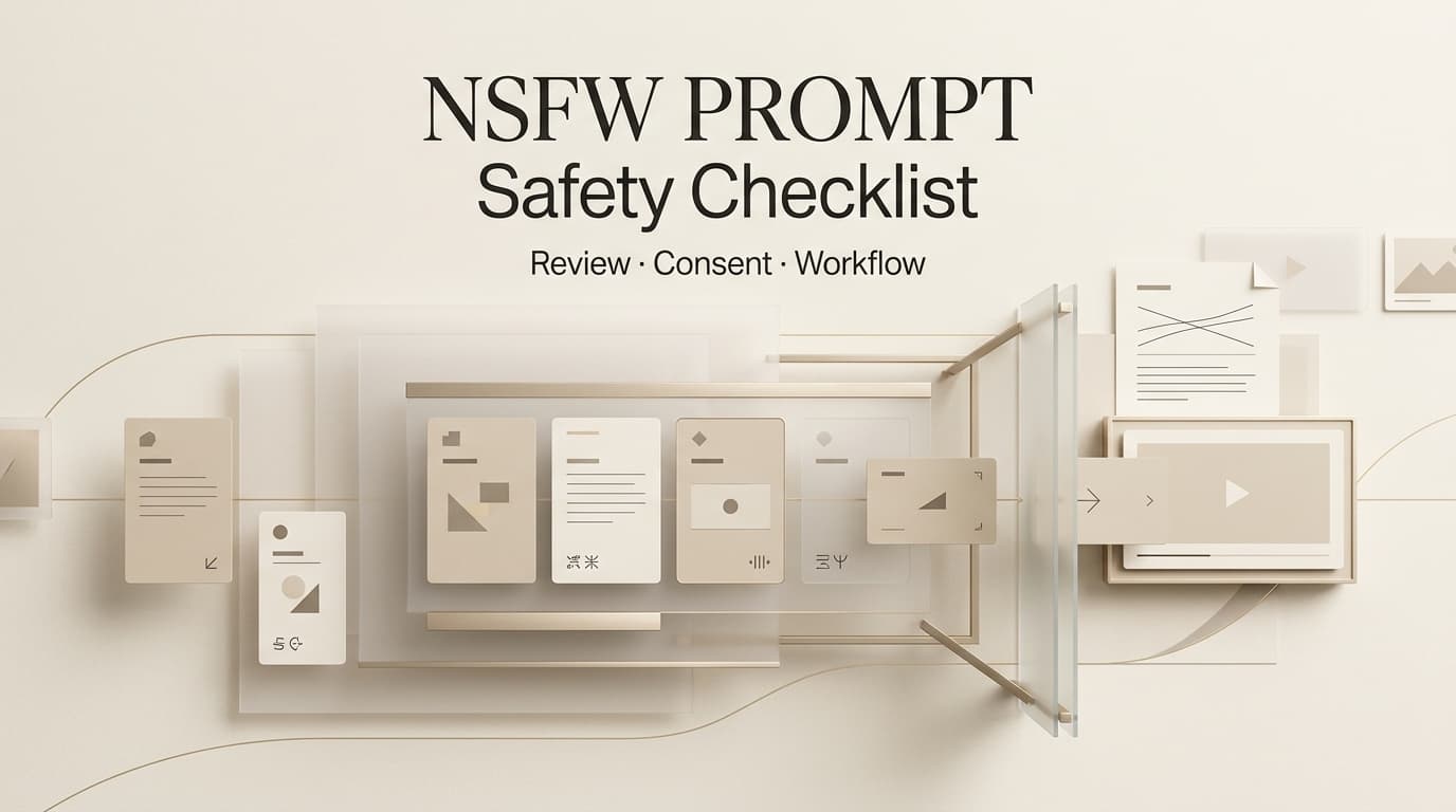 Review essential safety guidelines and consent protocols before executing any risky nsfw prompt in your workflow.