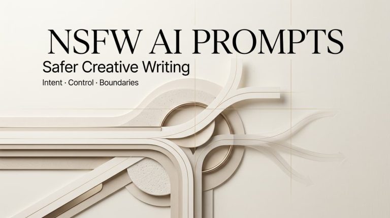 A conceptual guide emphasizing intent, control, and boundaries when using nsfw ai prompts for creative writing.