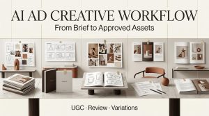 Streamline your production from brief to approved assets using an efficient, scalable ai ad creative workflow for digital ads.