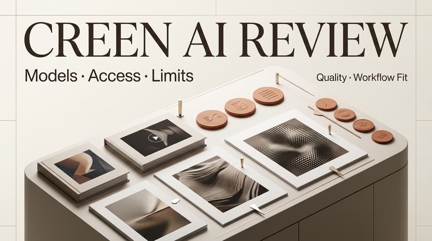 Discover how this Creen AI review evaluates model access, limits, quality, and overall workflow fit.