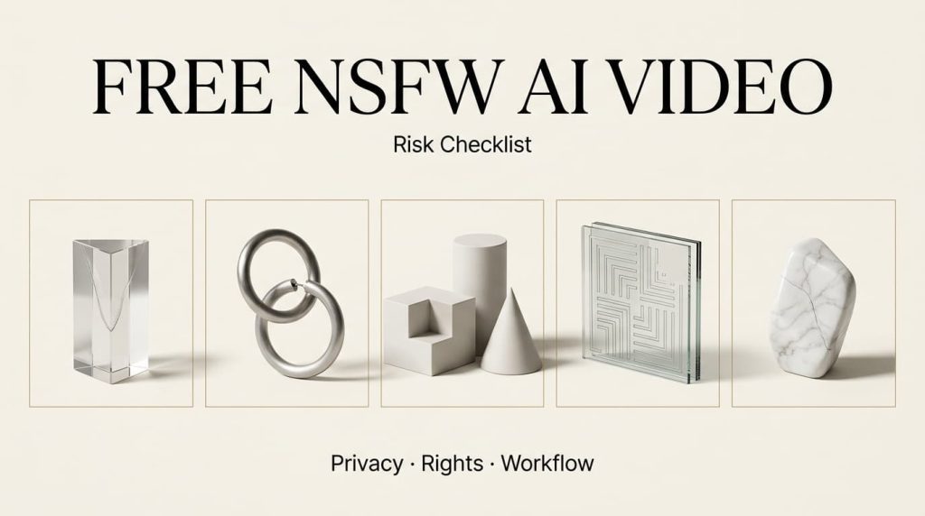 A risk checklist for users exploring an nsfw ai video generator no limit, focusing on privacy and workflow.