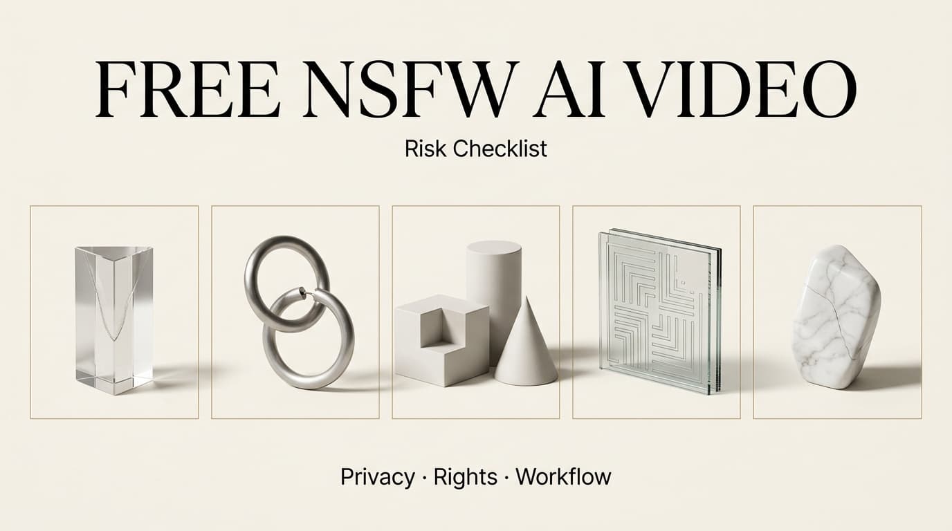 A risk checklist for users exploring an nsfw ai video generator no limit, focusing on privacy and workflow.