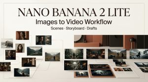 Explore the efficient Nano Banana 2 Lite workflow, designed to streamline your creative process from initial scenes to final video drafts.
