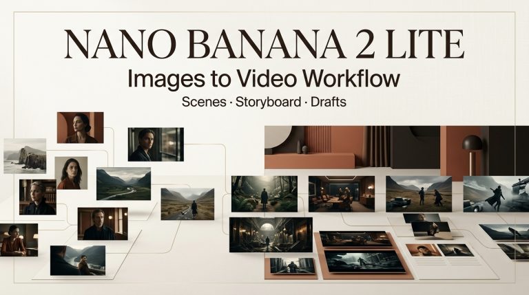 Explore the efficient Nano Banana 2 Lite workflow, designed to streamline your creative process from initial scenes to final video drafts.