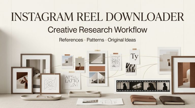 Use our Instagram reel downloader to save and organize visual patterns and creative ideas for your next digital design project.
