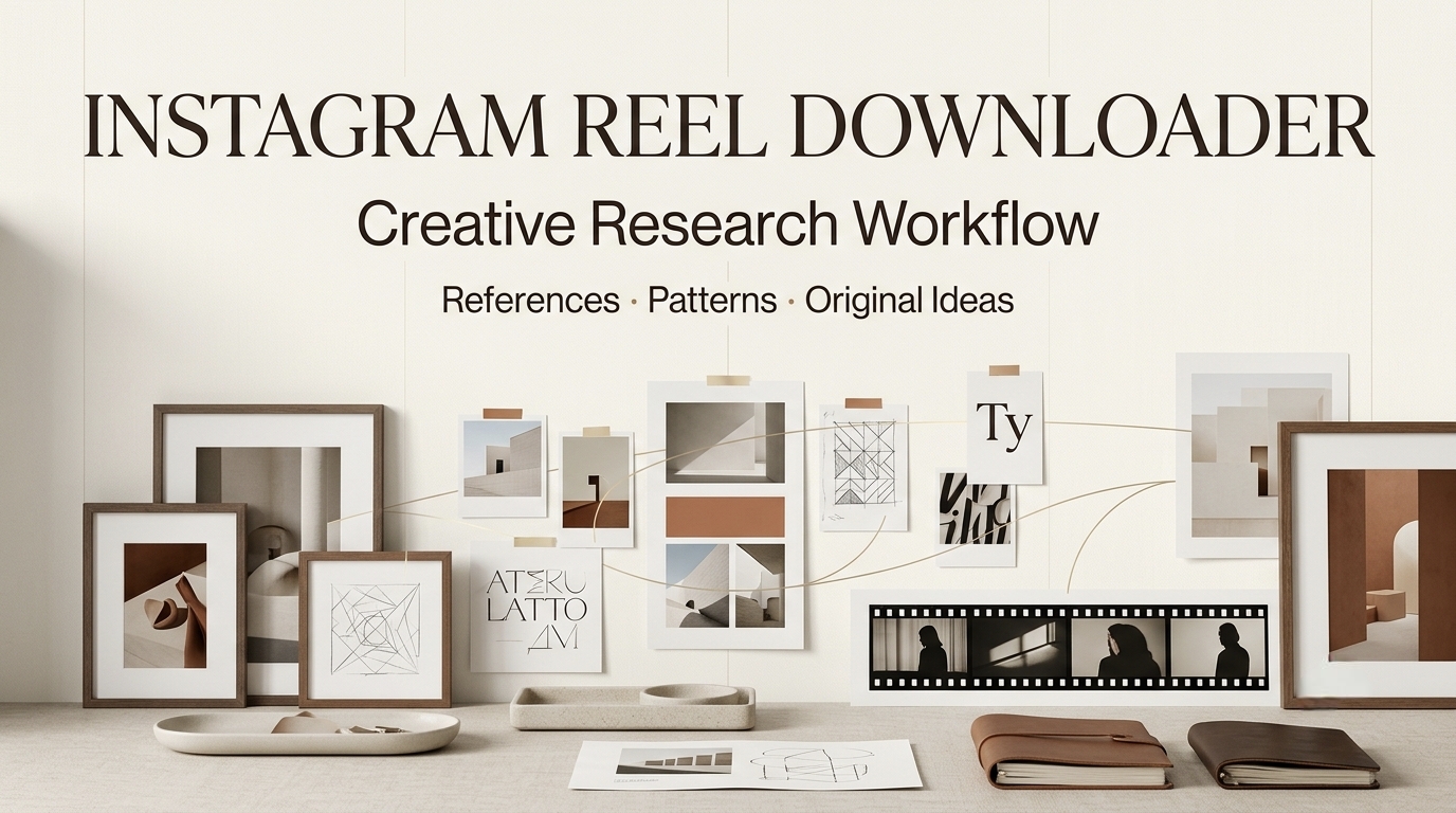 Use our Instagram reel downloader to save and organize visual patterns and creative ideas for your next digital design project.