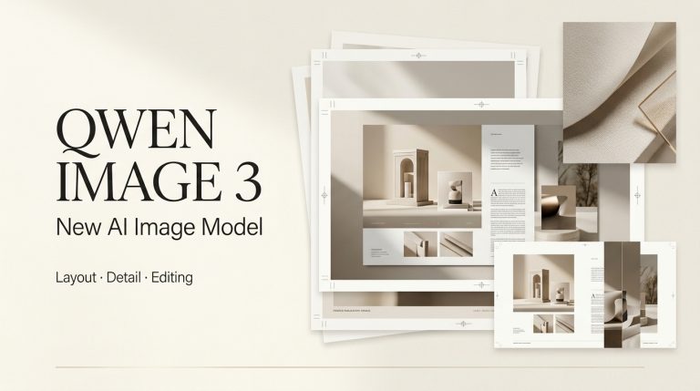 Discover layout, detail, and editing features in the official overview presentation of Qwen Image 3.