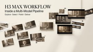 Discover how a multi-model pipeline enhances creative production inside a professional H3 Max workflow setup.