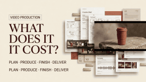 Understand overall video production pricing by exploring the complete planning, production, and delivery workflow.