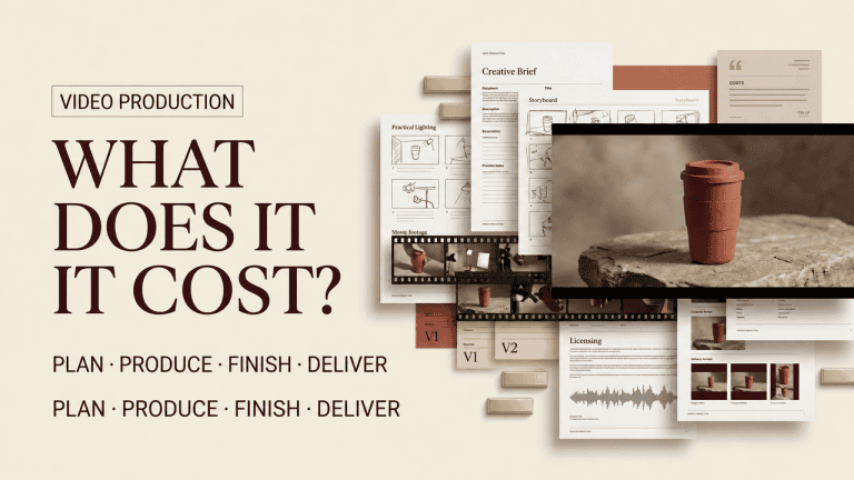 Understand overall video production pricing by exploring the complete planning, production, and delivery workflow.