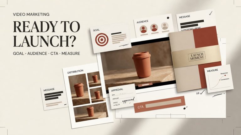 Use this comprehensive video marketing checklist to plan goals, target audiences, and track campaign metrics.