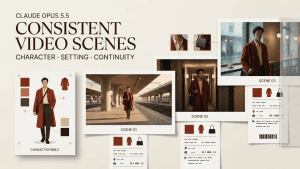 Master scene continuity and character consistency using advanced claude opus 5.5 video prompts for production.