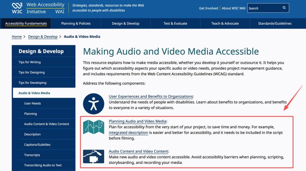 Integrate accessibility standards when planning media scripts created with a writing prompt generator tool.