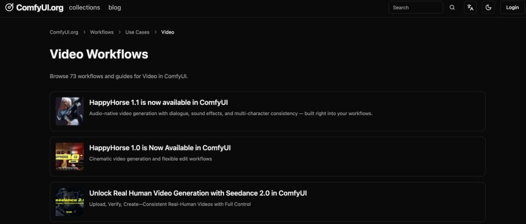 Browse curated video generation guides and tutorials optimized for every professional comfyui image to video workflow.