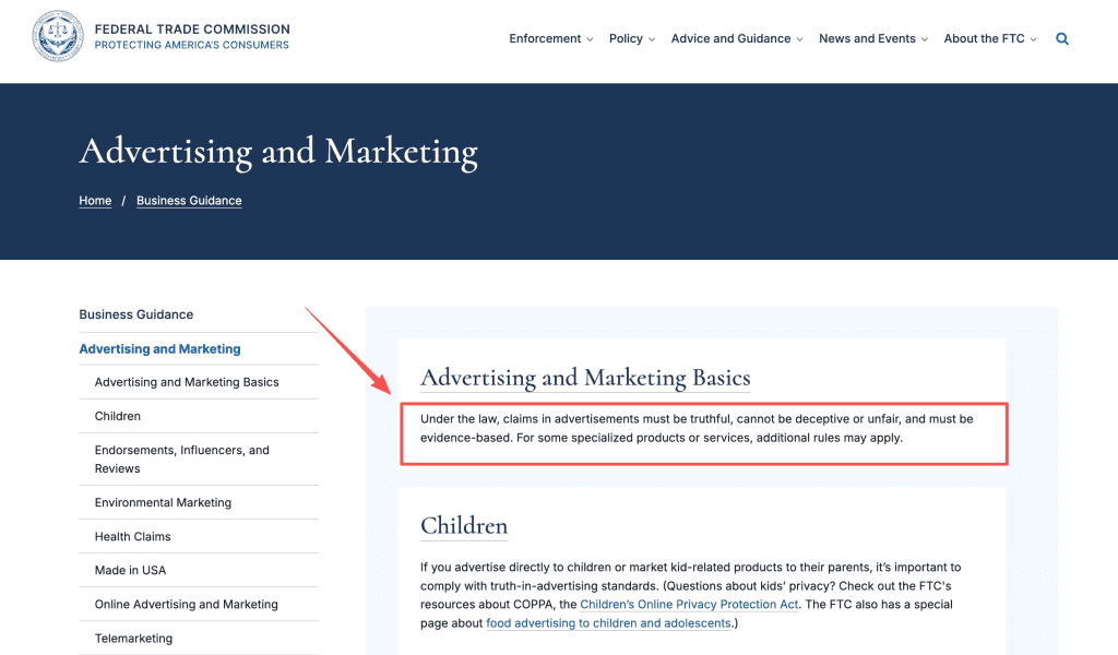 Ensure truthful and evidence-based claims by incorporating legal compliance rules into your video marketing checklist.