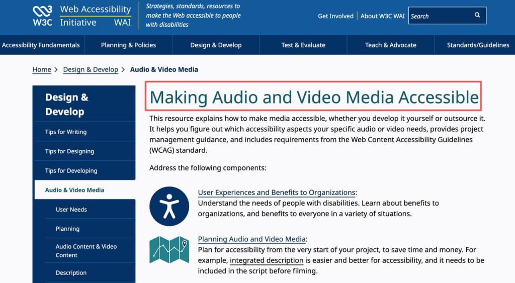 Ensure compliance and inclusive accessibility standards when publishing outputs from a comfyui image to video workflow.