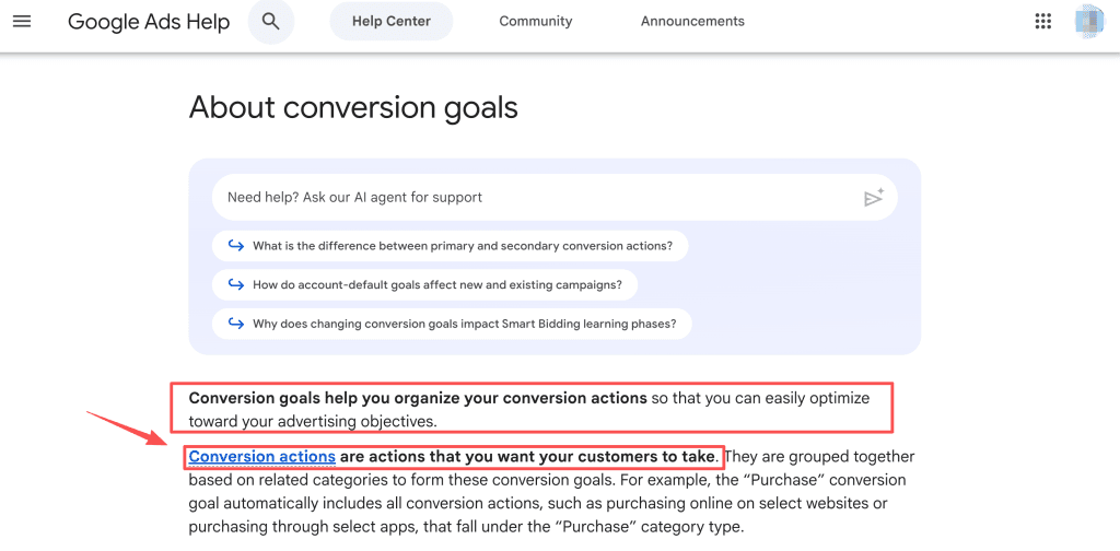 Organize conversion actions effectively to optimize advertising objectives within your video marketing checklist.