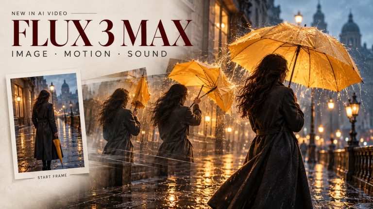 Explore cinematic image-to-video transformations and motion features powered by the new FLUX 3 Max model.