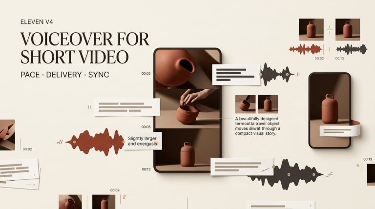 Discover how eleven v4 voiceover enhances short videos with precise pace, delivery, and audio synchronization.