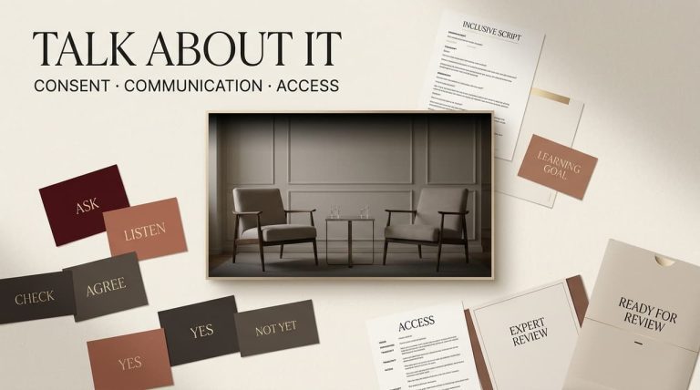 Explore communication frameworks and consent scripts featured in sex education videos for couples.