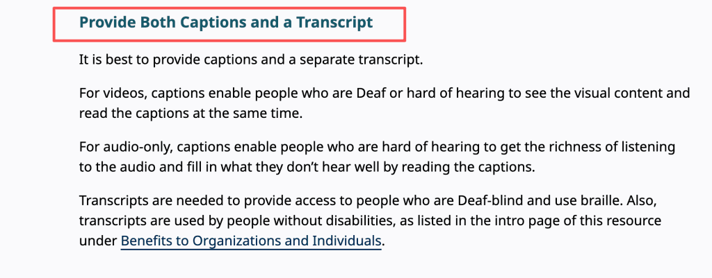 Learn how adding captions and transcripts impacts your overall video accessibility and total explainer video cost.