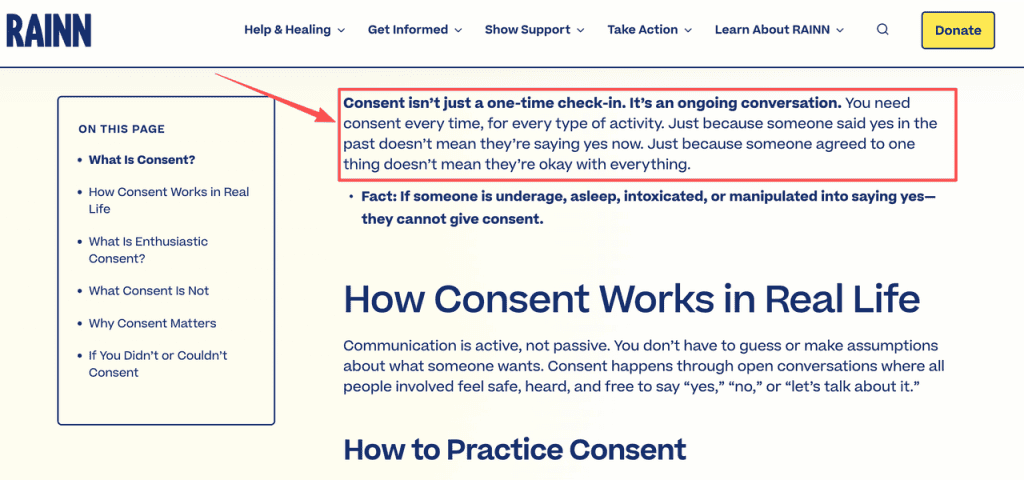 Learn how ongoing consent principles improve safety and trust in sex education videos for couples.