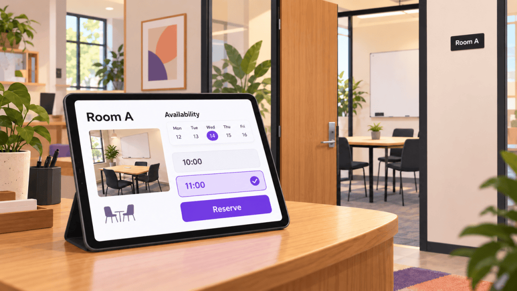 Showcase modern workplace settings and conference room solutions in your professional 30 second explainer video.
